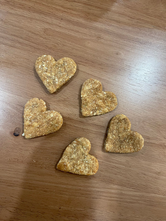 Lots of Love Heart Shaped Dog Treats