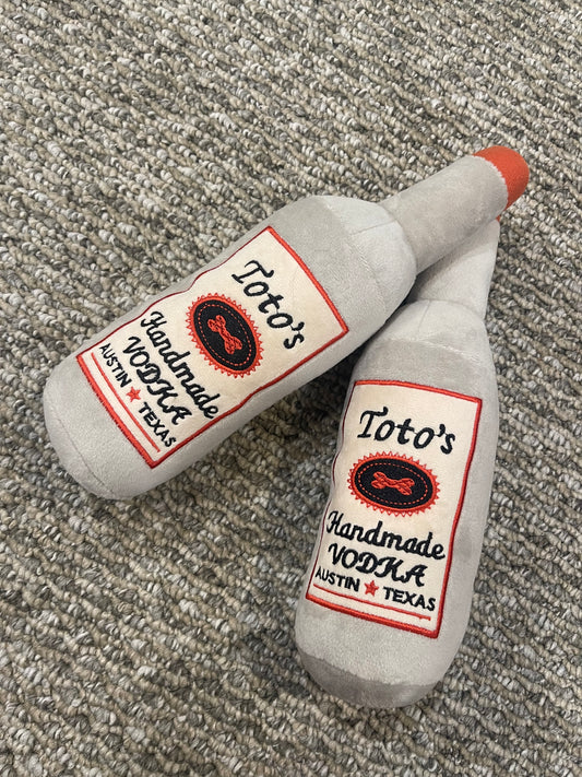 Tito’s Vodka Squeaky Plush Dog Toy