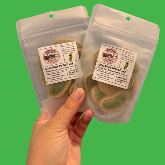 Sunny Paws Bakery Winston’s Pickle Jar Dog Treats