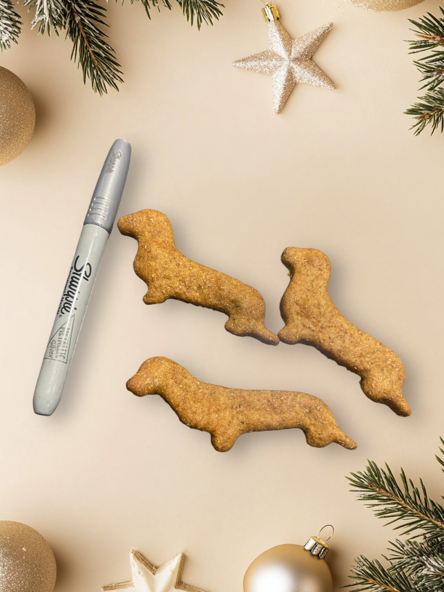 Dachshund Shaped Dog Treat